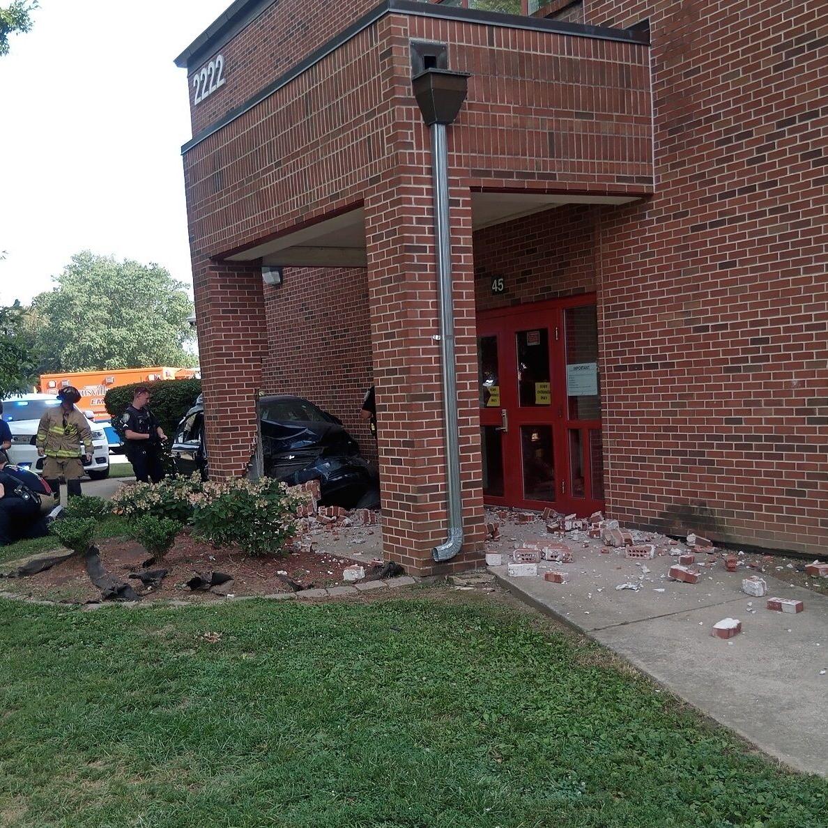 Car crashes in Butler HS - 8.20.25